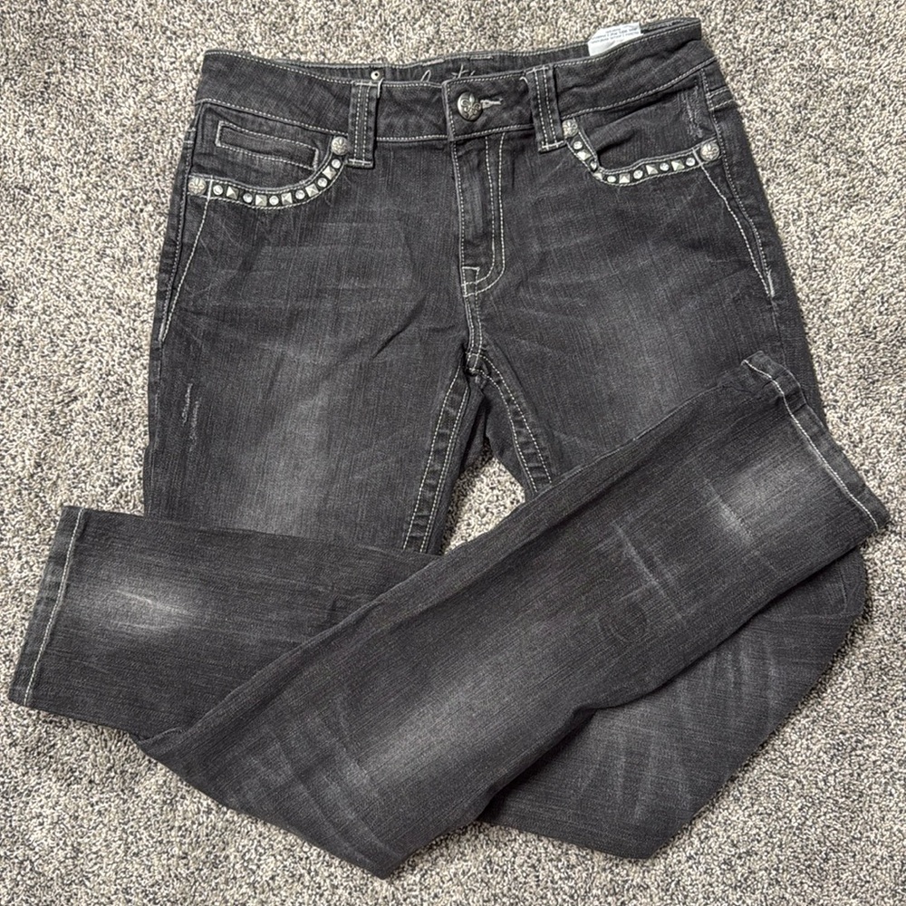 Black Cartise Skinny Jeans, EU36
